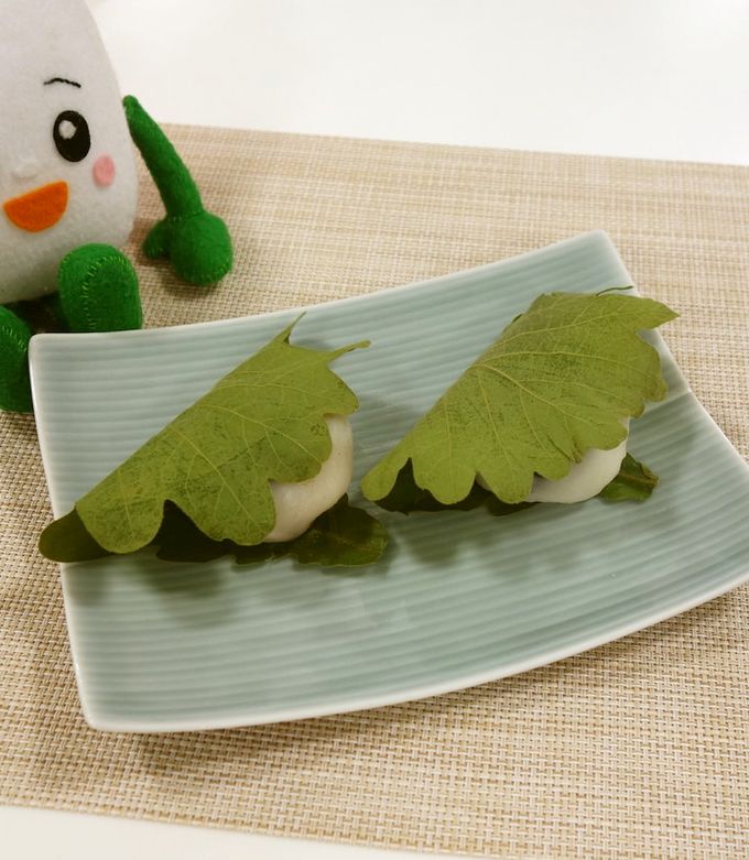 レンチン！かしわもち by 新潟市 【クックパッド】 簡単おいしい