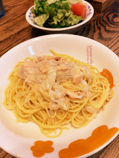 鮭のクリームパスタ-レシピのメイン写真