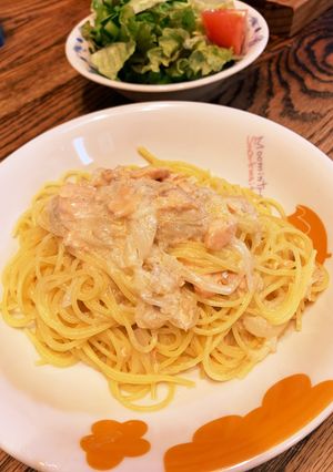 鮭のクリームパスタ-レシピのメイン写真