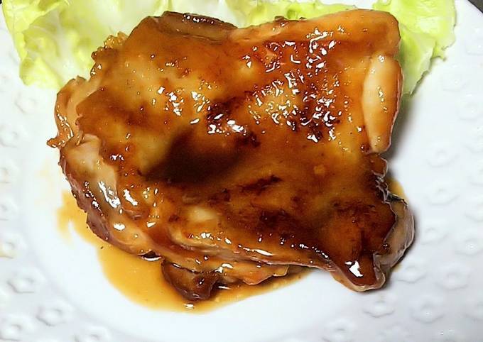 1:1:1で簡単おいしい！照り焼きチキン by こむぎこあきみ