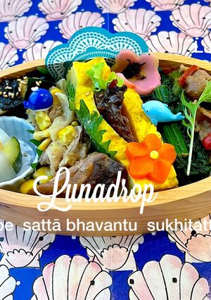 令和四年4月27日　作り置きのっけ弁当-レシピのメイン写真