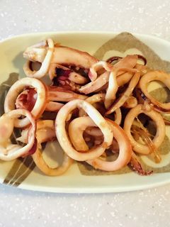 簡単!ボイルイカの生姜焼き!-レシピのメイン写真