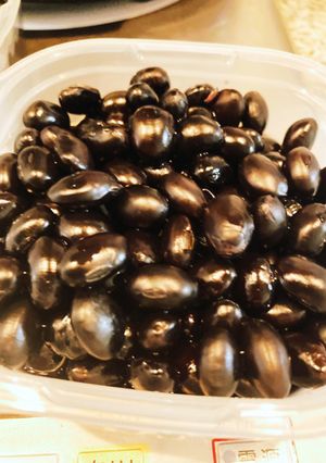 ミネラルたっぷり、ふっくら美味黒豆-レシピのメイン写真
