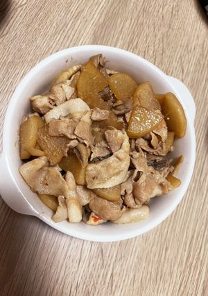 ピリ辛♪味しみ♪豚バラ大根-レシピのメイン写真