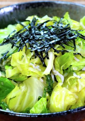 ♬レンジで超簡単!『春キャベツサラダ』♬-レシピのメイン写真