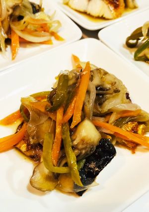 焼きサバのマリネ-レシピのメイン写真