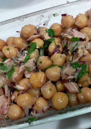 ひよこ豆とツナのイタリア風サラダ-レシピのメイン写真
