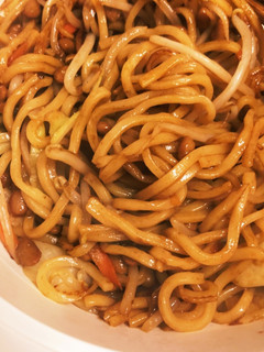 日清の太麺　納豆焼きそば　幻の手羽先風味-レシピのメイン写真