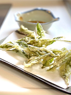 夏も近づく!新茶葉の天ぷら-レシピのメイン写真