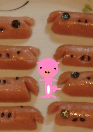 お弁当に♪ウインナーのぶたさん。・⑪・-レシピのメイン写真