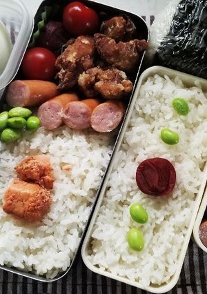 から揚げ弁当(4.27)-レシピのメイン写真