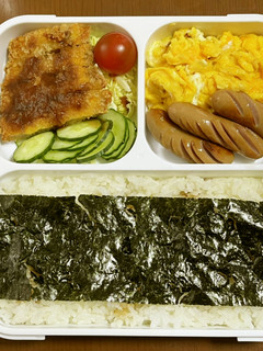 とんかつのり弁フードマン800弁当-レシピのメイン写真
