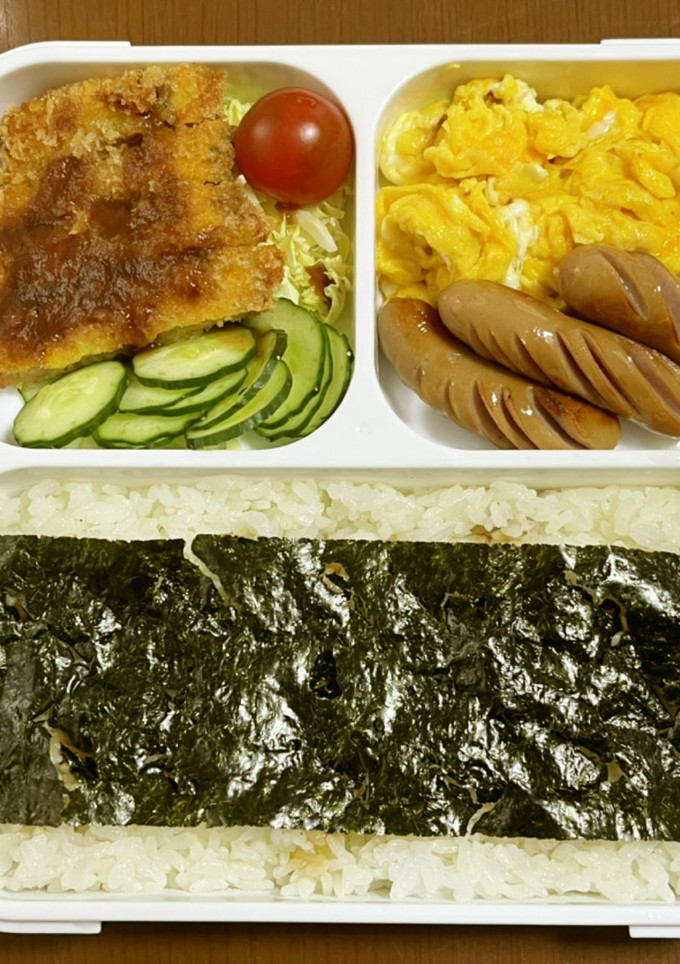 とんかつのり弁フードマン800弁当-レシピのメイン写真