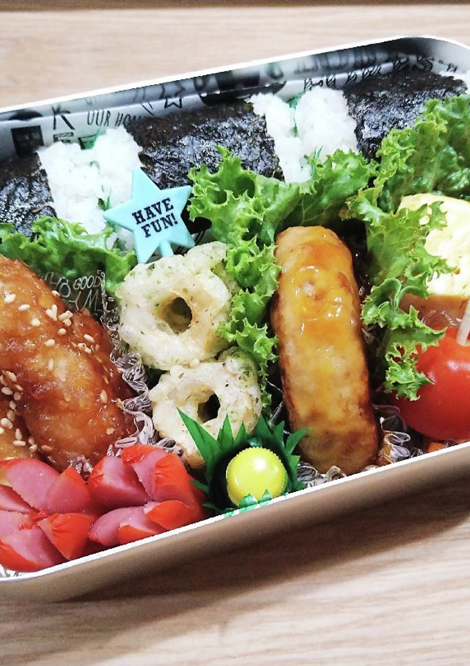 中学生お弁当　2022/4/28 記録用-レシピのメイン写真