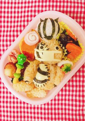ワンピース　クマシー　キャラ弁　デコ弁-レシピのメイン写真