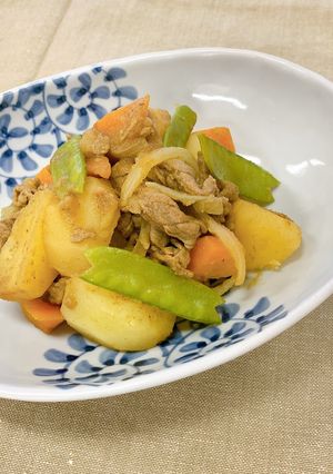 カレー風味の肉じゃが-レシピのメイン写真