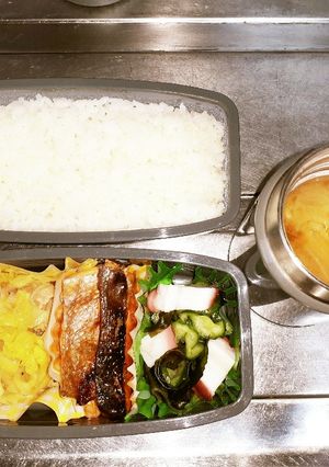 高校生男子お弁当22年4月28日-レシピのメイン写真