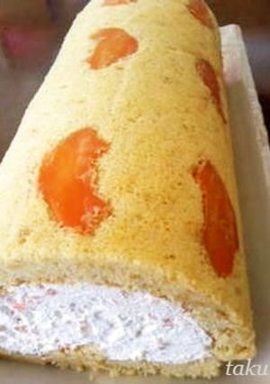 可愛い♡人参と蜂蜜のロールケーキ-レシピのメイン写真