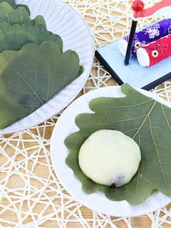 こどもの日☆冷めてももちもち!柏餅-レシピのメイン写真