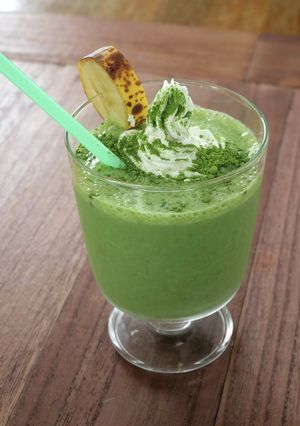 バナナ抹茶ジュース-レシピのメイン写真
