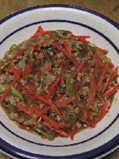 春雨とにんじんの麻婆炒め-レシピのメイン写真