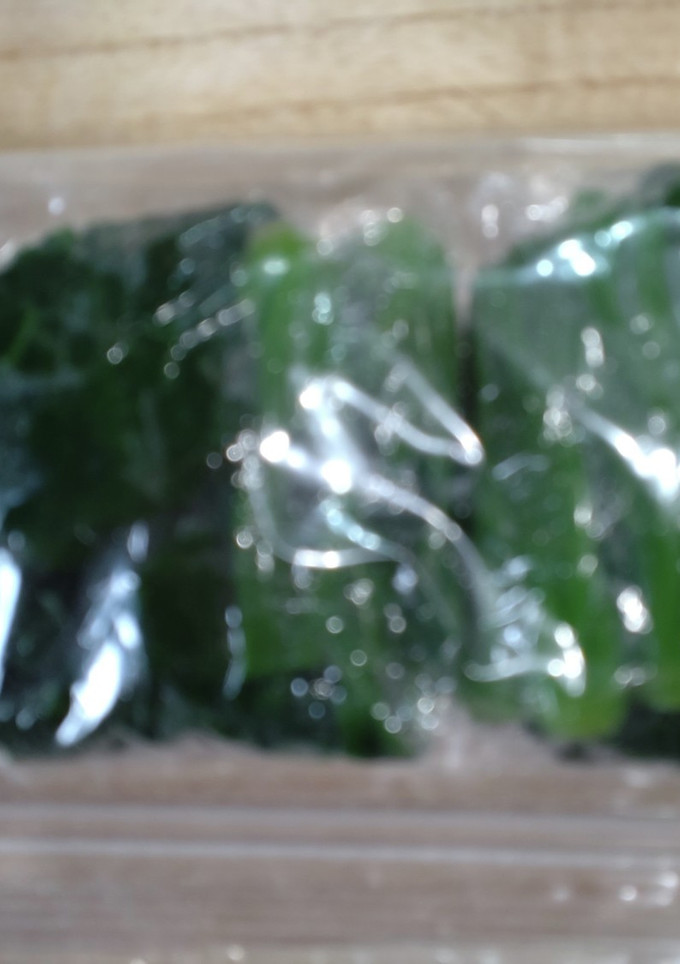 ほうれん草の冷凍方法～超初心者用～-レシピのメイン写真