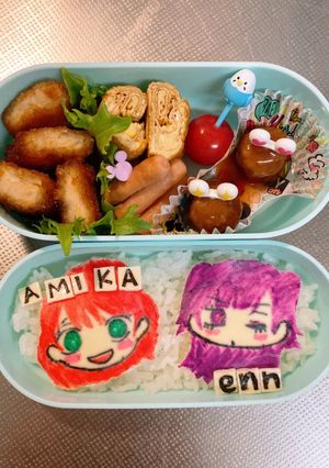 キャラ弁♪フォーエイト♪48 enn-レシピのメイン写真