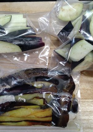茄子の冷凍保存~超初心者用~-レシピのメイン写真