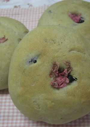 桜黒豆ブレッド-レシピのメイン写真