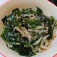 簡単!美味♪腸活♪もやしとわかめのナムル