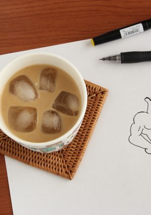 カフェの味！プロテイン☆アイスカフェモカ-レシピのメイン写真