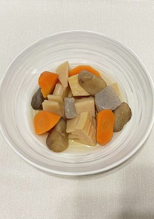 簡単ヘルシー！たけのこの煮物！-レシピのメイン写真