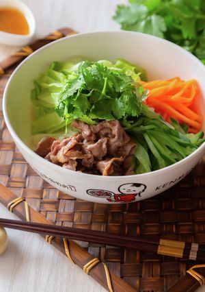パリ発祥のベトナム風料理「ボブン」-レシピのメイン写真