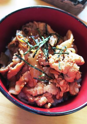 名物☆豚丼〜豚ももバージョン☆あっさり-レシピのメイン写真