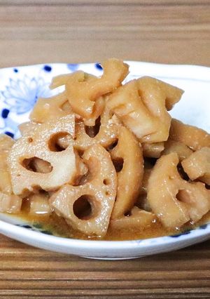 蓮根の鶏そぼろ煮-レシピのメイン写真