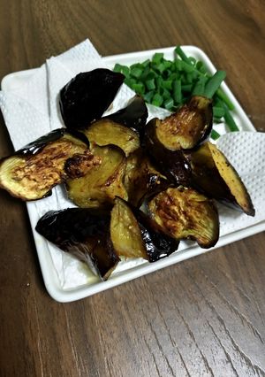 茄子の汁なしアヒージョ-レシピのメイン写真