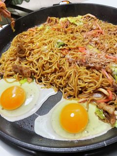 ソース焼きそば*ホットプレート-レシピのメイン写真