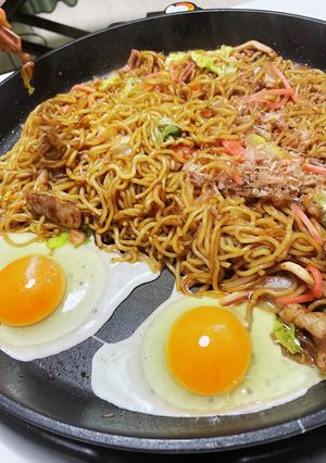 ソース焼きそば＊ホットプレート-レシピのメイン写真