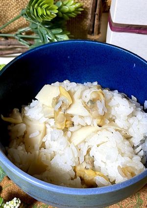筍あさりご飯-レシピのメイン写真
