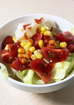 くし切りトマトdeサラダ-レシピのメイン写真