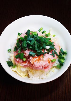簡単☆チーズネギトロ丼-レシピのメイン写真