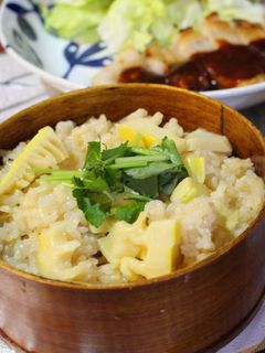 麺つゆで簡単♪たけのこご飯-レシピのメイン写真