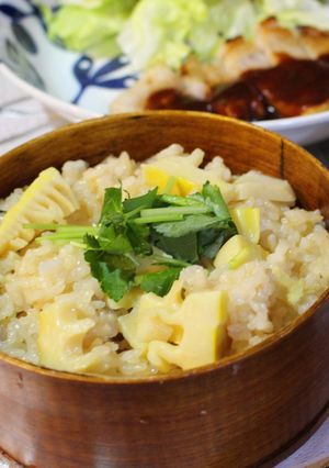 麺つゆで簡単♪たけのこご飯-レシピのメイン写真