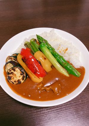 お店に負けない夏野菜カレー-レシピのメイン写真