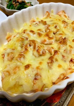 じゃがいもとキムチのマヨチーズ焼き☆-レシピのメイン写真