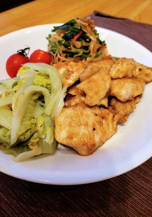 簡単!やわらか鶏むねカレーマヨ醤油ソテー-レシピのメイン写真