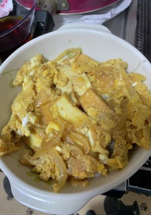 簡単。厚揚げ丼-レシピのメイン写真