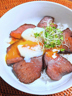ローストビーフ丼-レシピのメイン写真