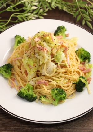 簡単！春キャベツの春パスタ-レシピのメイン写真