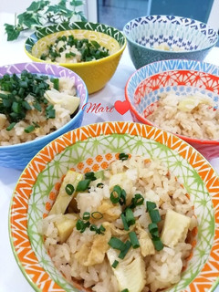 今が旬✧たけのこご飯〜お鍋で〜-レシピのメイン写真
